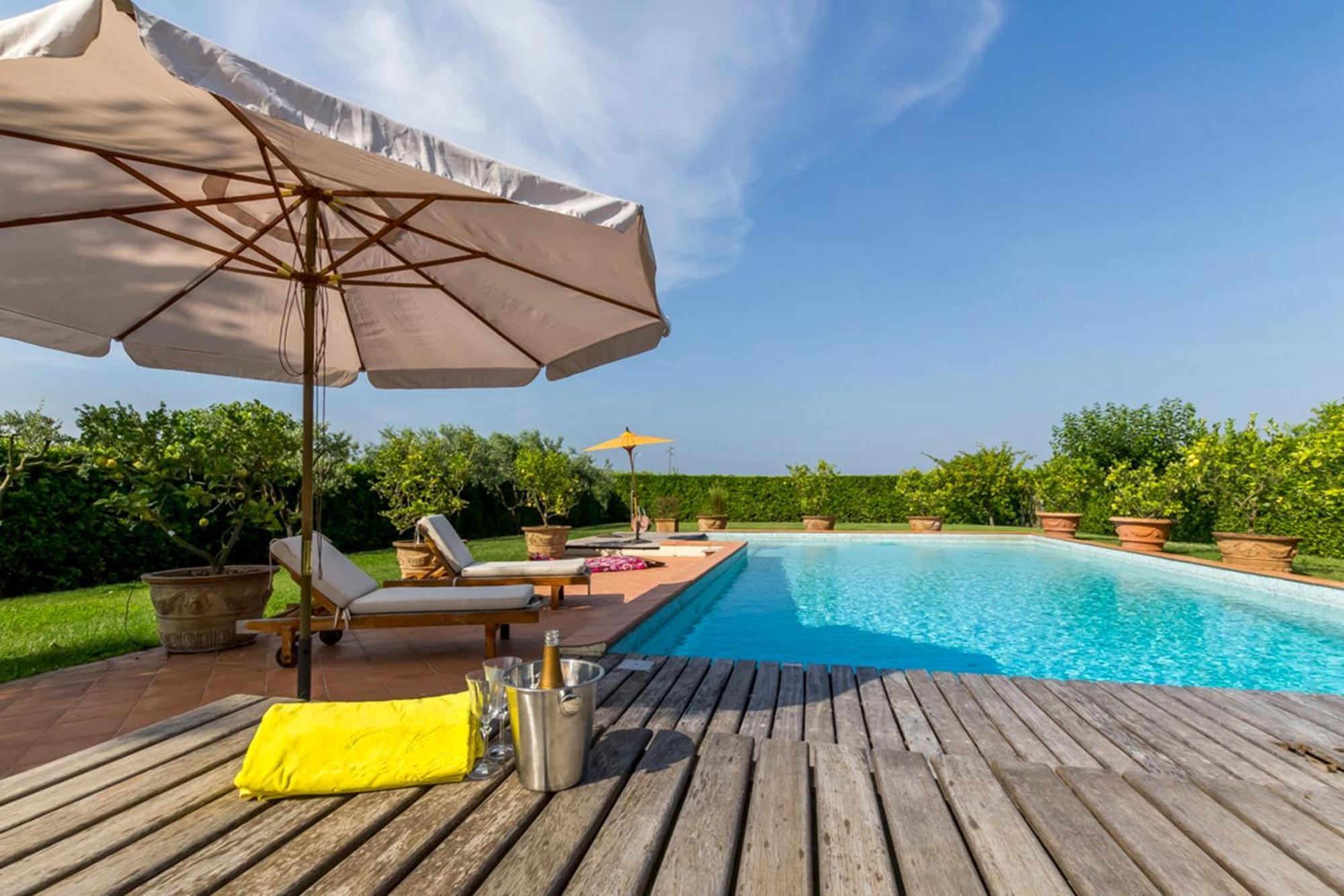 Villa Pallina With Pool - Happy Rentals Massarosa Exterior foto